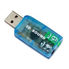 3D внешняя звуковая карта USB 5.1
