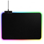 Коврик для мышки с подсветкой RGB 250*350*3 черный