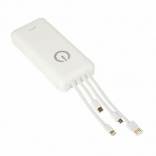 Perfeo Powerbank ABSOLUTE 20000mah In Micro usb,USB /Out USB,Micro usb,Type-C,Lightning, 2.1А/ White (PF_D0164)