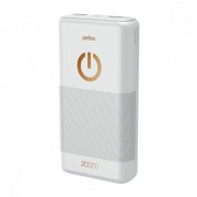 Perfeo Powerbank SPLASH 20000 mah + Micro usb /In Micro usb /Out USB 1 А, 2.1A/ White (PF_B4299)
