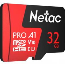 Карта памяти  microSDHC 32GB Netac NT02P500PRO-032G-R P500 Extreme Pro + adapter
