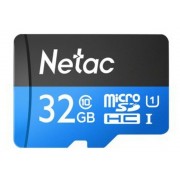 Крата памяти MicroSD 32GB Netac Class10 NT02P500STN-032G-S P500 w/o adapter
