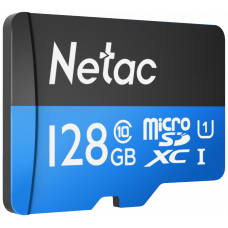 Карат памяти microSDXC 128Gb Class10 Netac NT02P500STN-128G-S P500