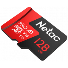 Карта памяти microSDHC 32Gb Class10 Netac NT02P500PRO-032G-R P500 Extreme Pro + adapter