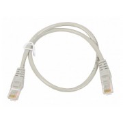 Cablexpert Патч-корд FTP PP22-0,5M кат.5, 0.5м, литой, многожильный (серый)
