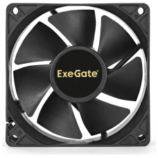 Exegate EX283375RUS Вентилятор EP08025S2P, 80x80x25 мм, Sleeve bearing (подшипник скольжения), 2pin, 2200RPM, 23dBA