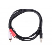 Кабель джек - 2xRCA 1.5м