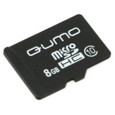 Micro SecureDigital 8Gb QUMO QM8GMICSDHC10NA {MicroSDHC Class 10}